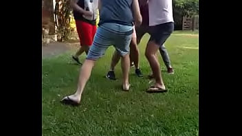 Preview 3 of Boy And Ola Women - Old fat man anal destruction by biblical fisting at country side house