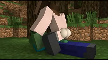 Preview 3 of Brila Small - Porno animation (Minecraft sex Zombie and Girl)by DOLLX