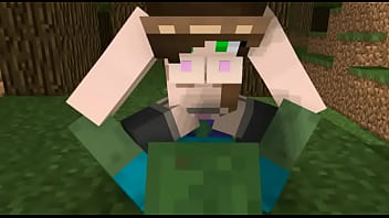 Preview 4 of Brila Small - Porno animation (Minecraft sex Zombie and Girl)by DOLLX