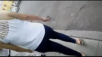 Preview 1 of Korian Romantic Sexvideo - Culo rico en la calle