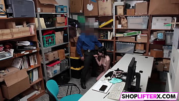 Preview 1 of X Sxey - Sweety Ivi Gets Huge Wiener For Shoplifting