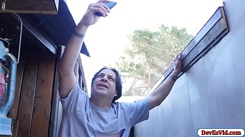 Preview 1 of Mom Japanese Sex Sin - Eric enjoying the boober fuck service