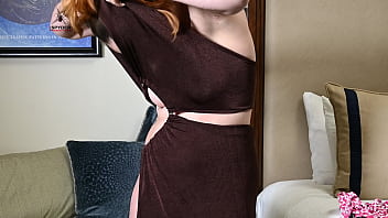 Preview 2 of Tata Porn - Kat Knife dressing and undressing trying on multiple outfits