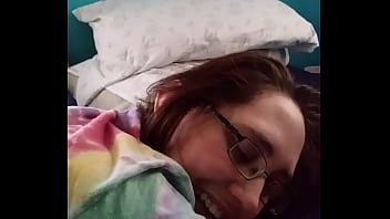 Preview 4 of Sxie Xxxx Video - Husband fingers tight pussy and ass of nerdy brunette wife