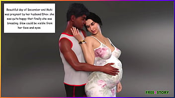 Preview 1 of Rimjob While Self Suck - Pregnant Passion - 3D Comics - Indian Bhabhi fucked by her husband while she is pregnant