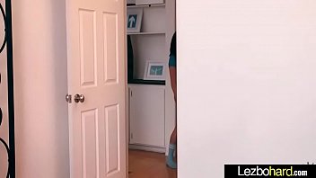 Preview 1 of Guy Leather Pants - Make Me Moan(Darcie Dolce&amp_Aaliyah Hadid) 01 clip-17