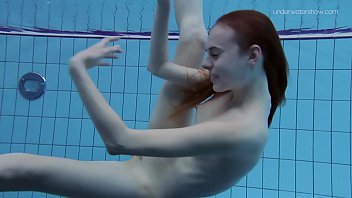 Preview 4 of Vimax Xxx Vuddia - Anna Netrebko skinny tiny teen underwater