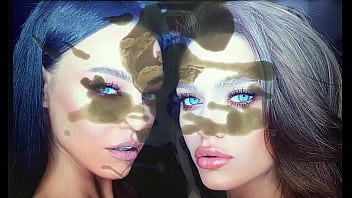 Preview 4 of Syma Sex - Geanina Olaru &amp_ Andra Apostol getting a Facial.MOV