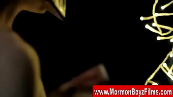 Preview 3 of Relie Reide - Oiled up twink sucking older guys hard cock in mormon kink scene