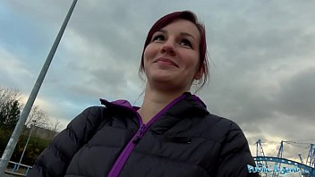 Preview 2 of 13 Year Old Girl Cookies - Public Agent Massage Promo Babe Fucked from Behind