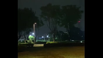 Preview 1 of Big Pacaxxx - Park Exposed and Cum on Public Bike