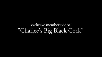 Preview 1 of Tamil Mms Collge Sex - Charlee Chase Fucks A Big Black Dildo