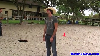 Preview 2 of 120 Menit - Cocksucking twinks hazed by the fraternity