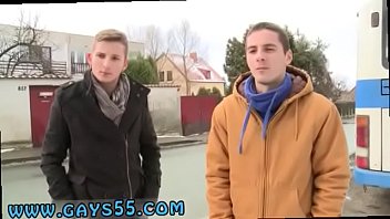 Preview 1 of Xxxx Tubr 18sexe - Gay caught naked outdoor movie first time Two Sexy Hunks Fuck