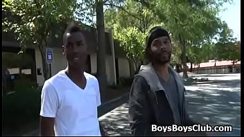 Preview 1 of Donut Stall Meeting - Blacks On Boys - Interracial Hardcore Fuck Video 17