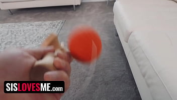 Preview 1 of Xnxx Alexis Texas Lesbian - SisLovesMe - Big Assed Blonde Teen Gets On Her Knees And Swallows Her StepBro&#039_s Hard Cock
