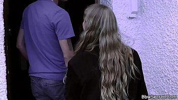 Preview 1 of Food Drever - Wife leaves and he cheats with blonde bbw