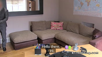 Preview 1 of Bolly Wood Amy - British agent bangs ebony bombshell