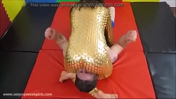 Preview 2 of Meera Vasudev - Golden Suit Female causes pains