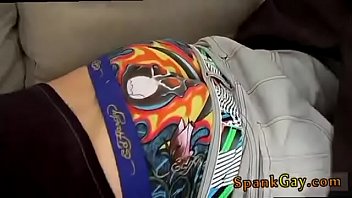 Preview 2 of Heather Hunter Facials - Latin male spank gay A Well Deserved Spank &amp_ Suck!