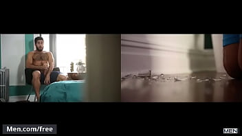 Preview 3 of Vitara Brezza - Men.com - (Diego Sans,  Zayne Hardy) - Can You Hear Me Now - Trailer preview