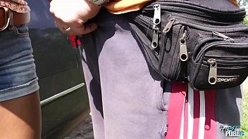 Preview 2 of Xxxnxnn - Unfortunate Car Failure Leads to Nasty Fucking Outdoors