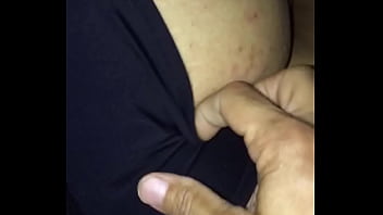 Preview 2 of Fatla Facial - jugando con la panochita de mi esposa / playing with my wife&rsquo_s pussy
