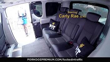 Preview 1 of Filme Xnxx - VIP SEX VAULT - British babe Carly Rae gets banged by taxi driver in the car