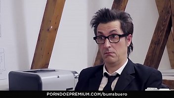 Preview 1 of Xxxxx Video Idn - BUMS BUERO - Valentine&#039_s Day office bang with German MILF secretary Sexy Susi