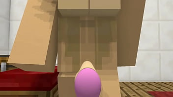 Preview 1 of Mega Jacket Pirn - Blowjob futa Minecraft mini animation