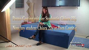 Preview 3 of Fatmella Blng - Studentin Chiara beim Porno-Casting - SPM Chiara22 TR01