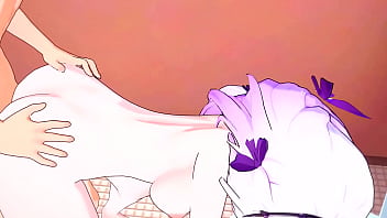 Preview 2 of Dog Sex Ledi - Castorice gets her pussy rammed - Honkai star rail hentai