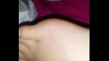 Preview 1 of Hidden Teen Fg Fuck - Footfetish cumshot on her toes s.