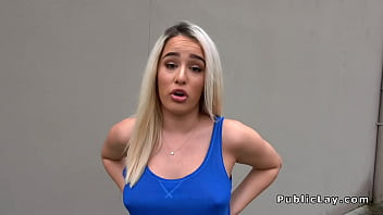 Preview 2 of Reel Compilation Wife - Bubble butt blonde bangs in garage in public
