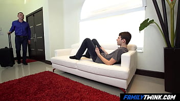 Preview 1 of Catch With Sister Panties - - FamilyTwink - Prowler Stepfather Preys his Little Bird