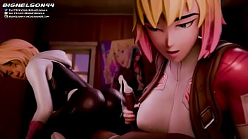 Preview 2 of Daiza Morghan - Spider Gwen and Gwen pool