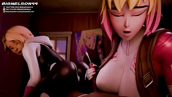 Preview 3 of Daiza Morghan - Spider Gwen and Gwen pool