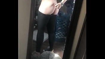 Preview 2 of Strap On Femdom Mistress - Amateur PAWG Slapping Booty SlowMo