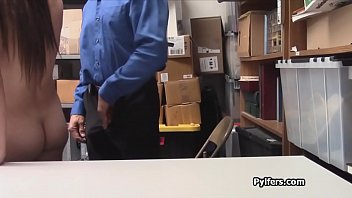 Preview 3 of Ash In Mouth - Titty teen on LP officers dick