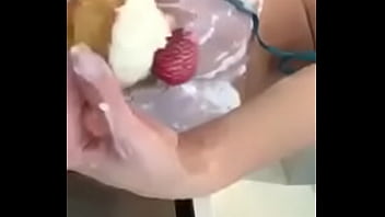 Preview 4 of Holly Halston Boob Milk - sweet ass