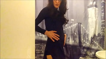 Preview 1 of Xxx Dildeando - Lady in Black x