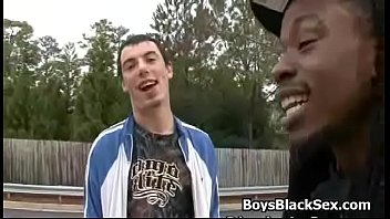 Preview 3 of Squirt In Train - Blacks on boys - Gay Interracial Nasty Fuck Video 04