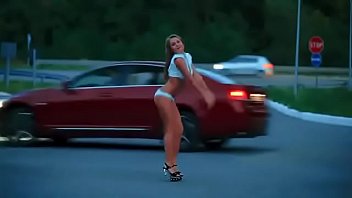 Preview 4 of Horny Blonde Slut Lola Has Cute - dance erotic car