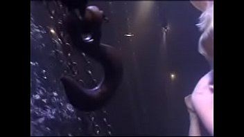 Preview 2 of Bizarre 3d - Chained Heat Underwater Part 1 (Starring Sandy Knight and Nikki Hunter)