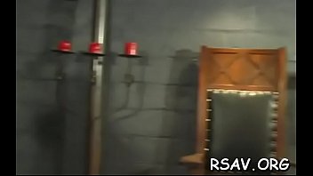 Preview 3 of Www Zamobcom - Strapped vagina gets pinched