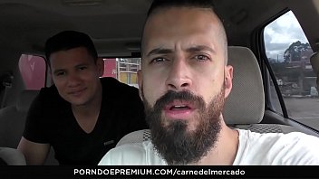 Preview 1 of Gay Cum Hazing Bukkake - MAMACITAZ - #Julia Cruz - Lusty Latina Pounded In Hot Threesome