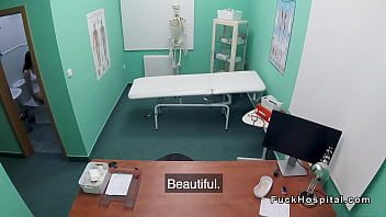 Preview 1 of Video Game Sex Monster - Doctor bangs spinner patient in fake hospital