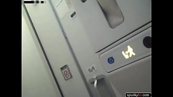Preview 2 of Glamour Babes Orgy - Kinky couple have sex in a plane
