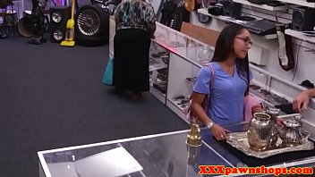 Preview 1 of Mom Fuck Ing Son - Dicksucking ebony pawnee jizzed on glasses