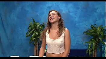 Preview 1 of Angelina Sweet Seaman Shot - Back massage